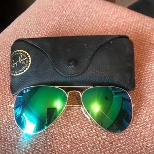 Authentic ray ban aviators